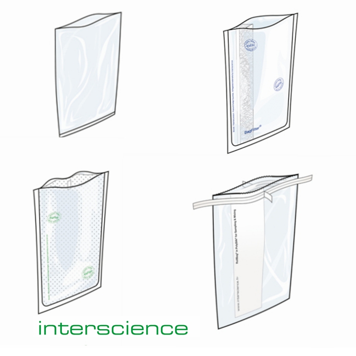 Interscience微生物无菌均质袋-普通型,侧边过滤型,整面过滤型,可取样型均质袋四种