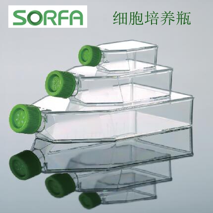 Sorfa 硕华 细胞培养瓶 T25,T75,T175,T225,货号210100,210200,210300等