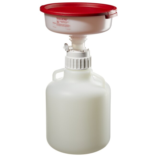 Nalgene 安全废液漏斗6378,安全废液系统6379,生物危险废品容器6370,安全转瓶篮6501