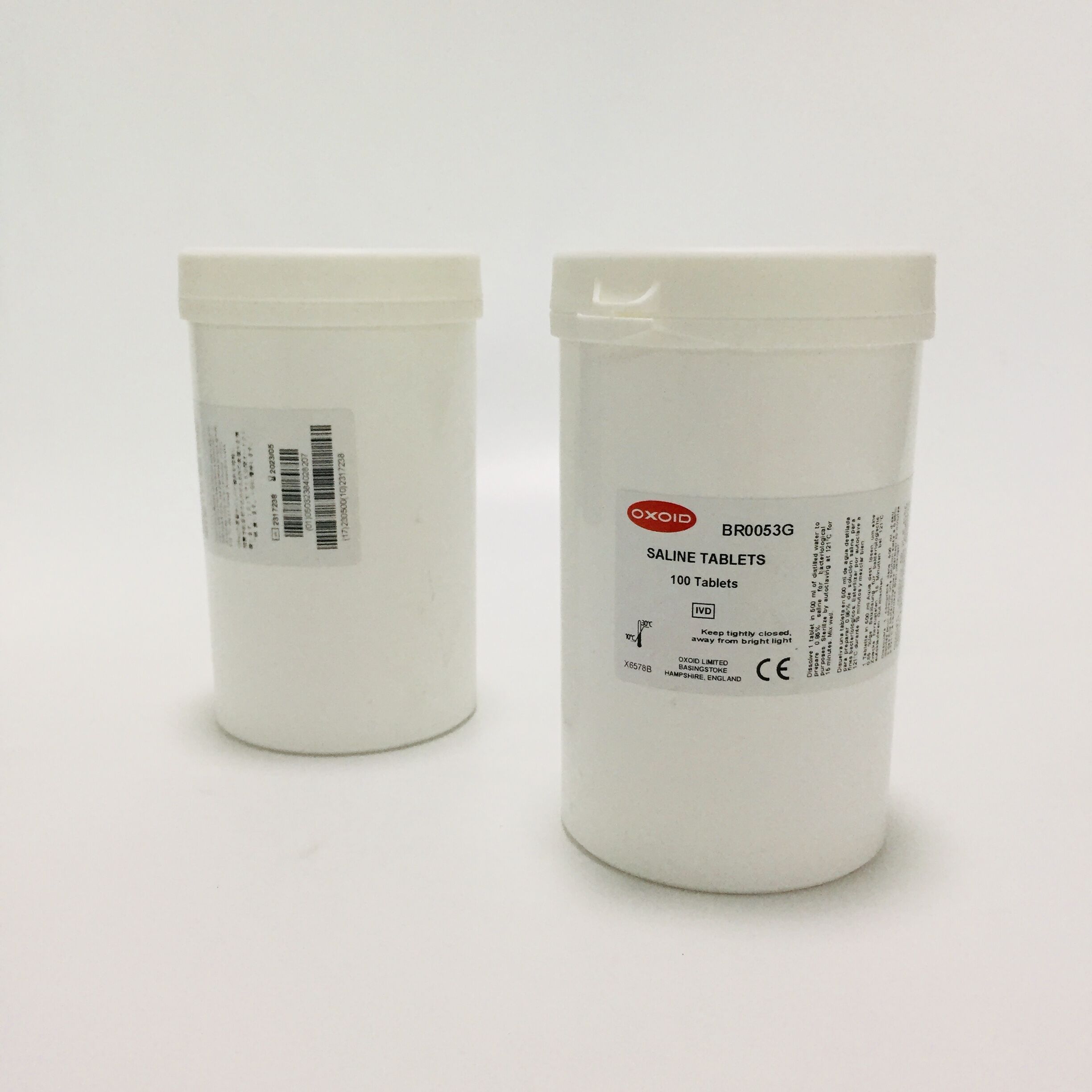 Oxoid 盐片 Saline Tablets 货号BR0053G 生理盐水片剂