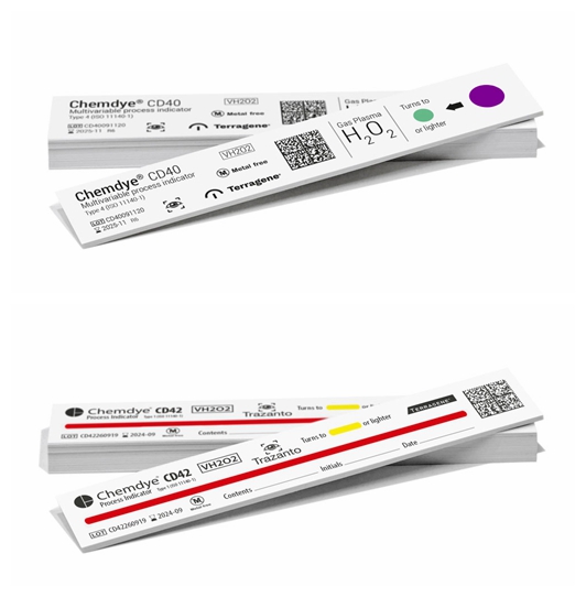 Terragene Chemdye灭菌过程指示卡CD40,CD42,CD29等化学指示剂,Integron IT26,IT31等