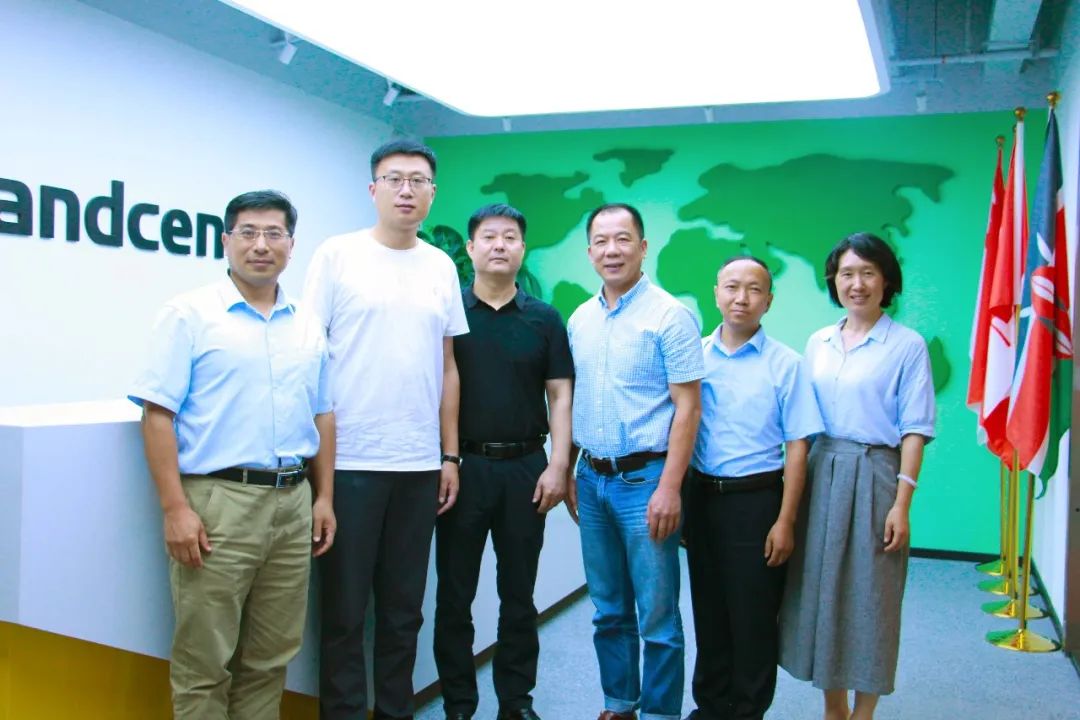 山东省临沂市郯城县考察团参观调研莱慎生物