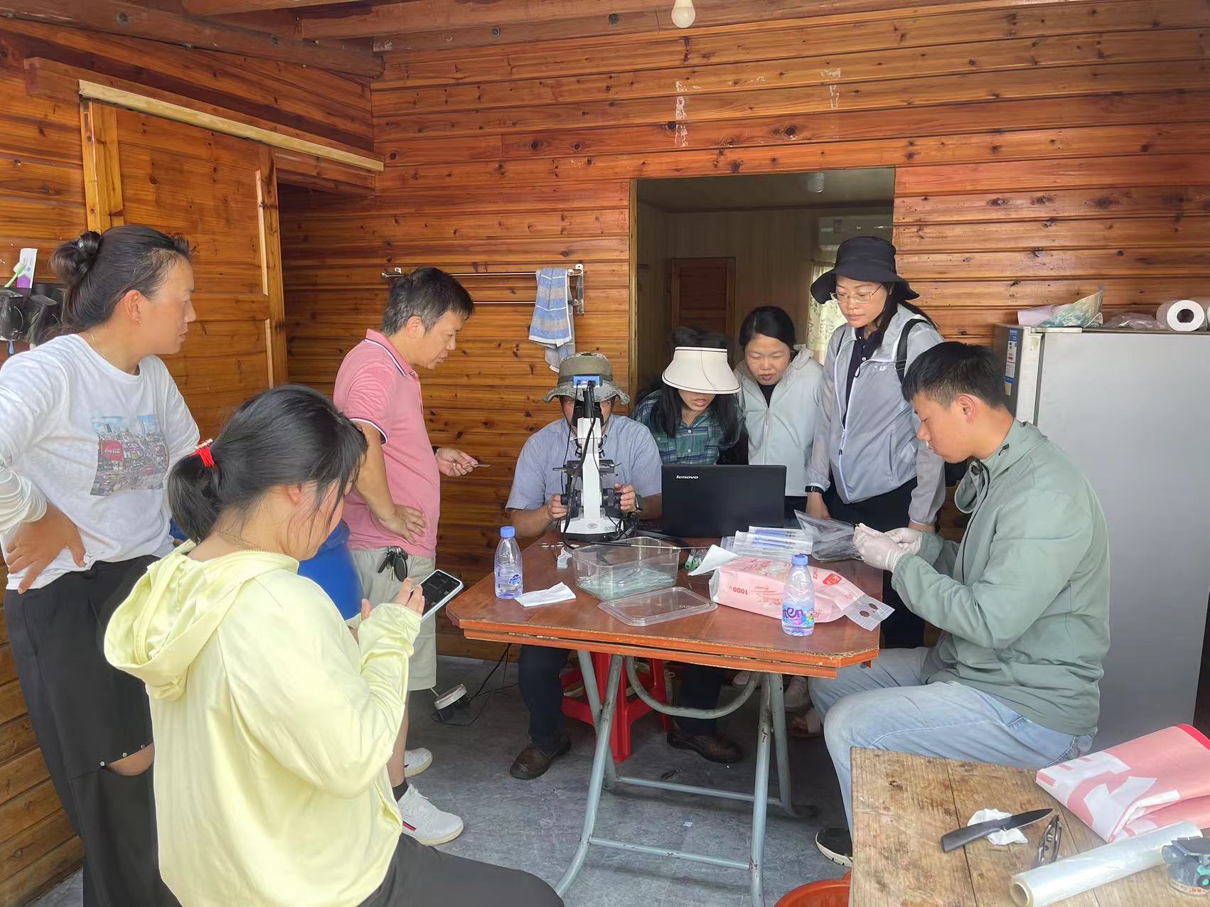 福建省水产养殖病害防控科技下乡活动走进莱慎生物宁德技术服务站