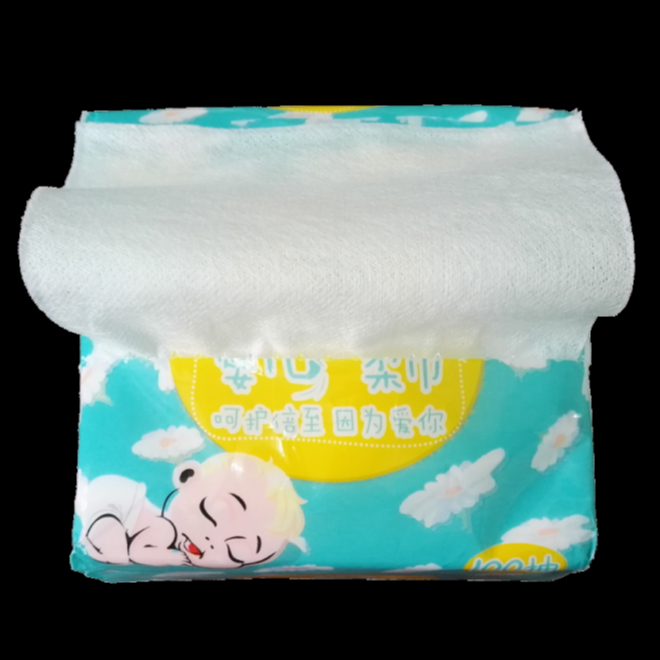 10X20CM Drawing-out Cotton Tissue in Bag