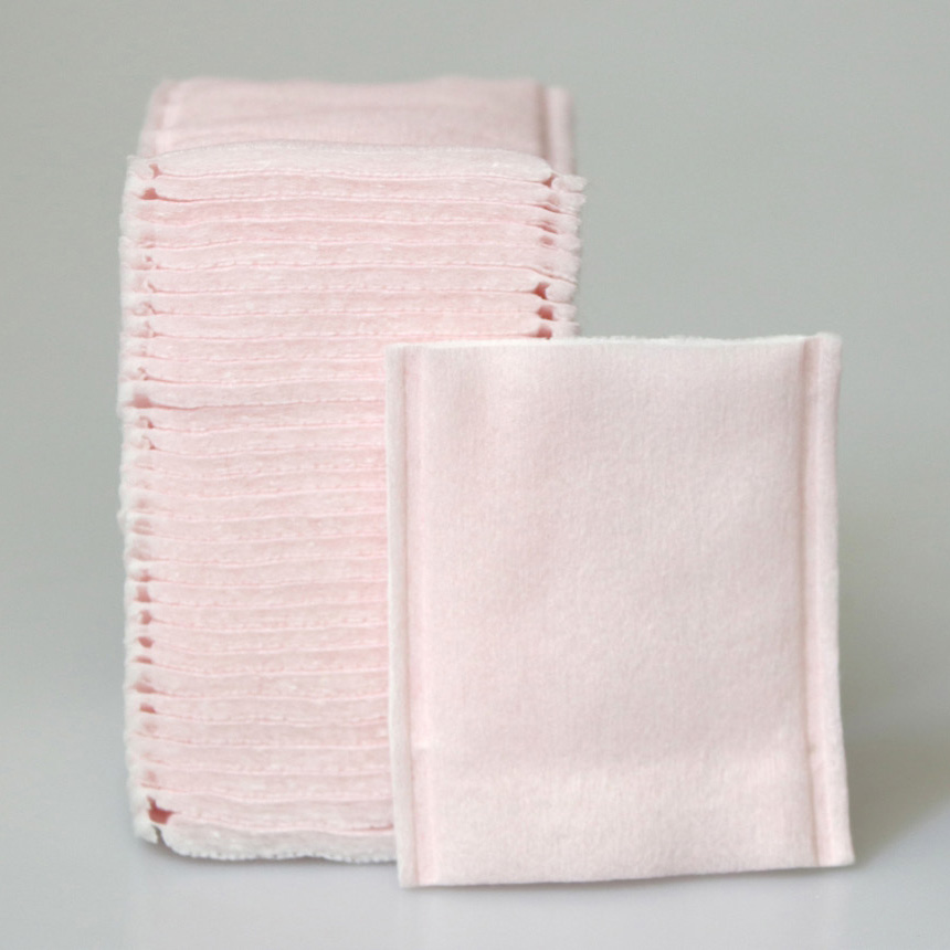 Pink Square Cotton Pad