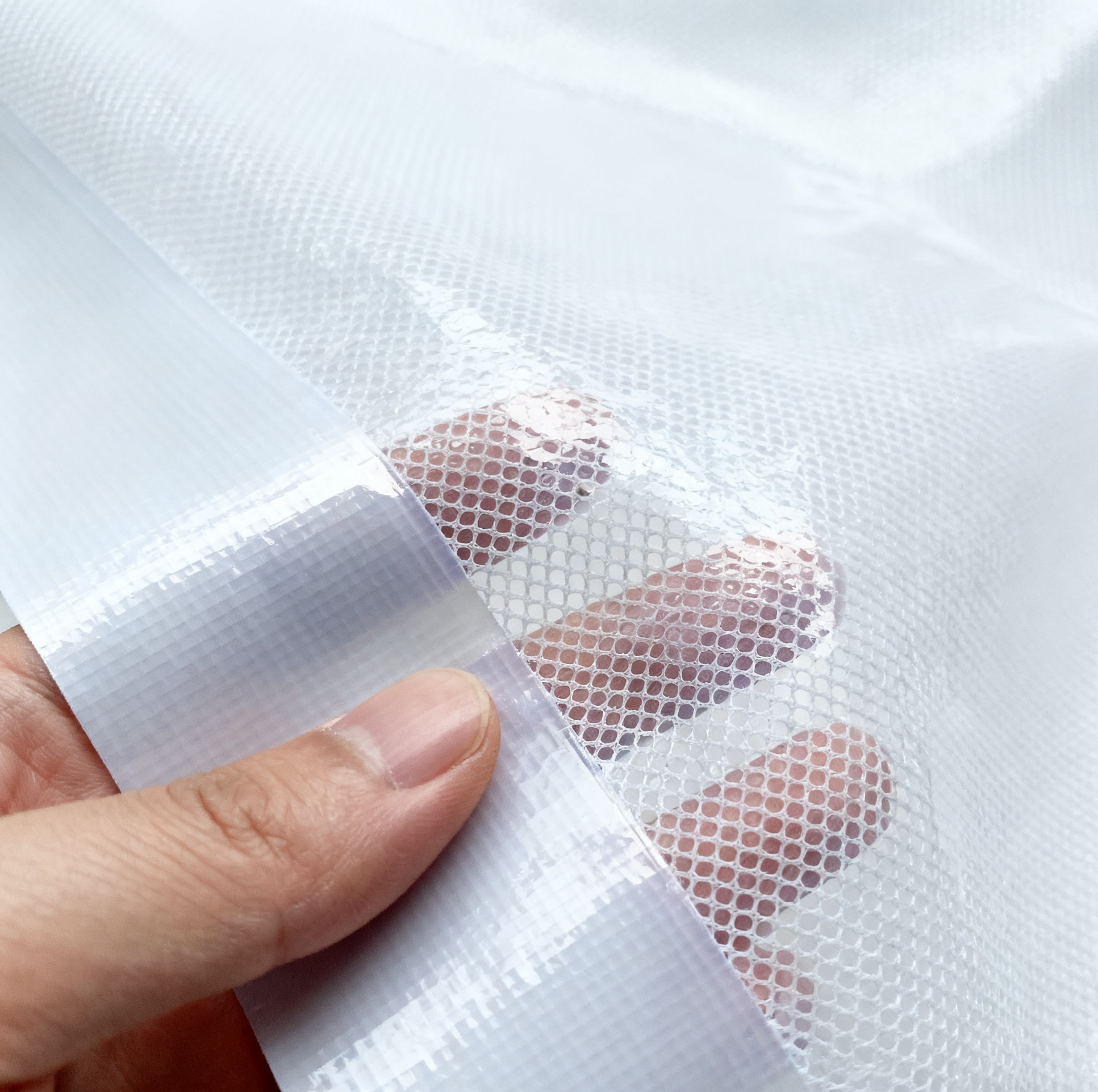 PE 夹网布复合材料