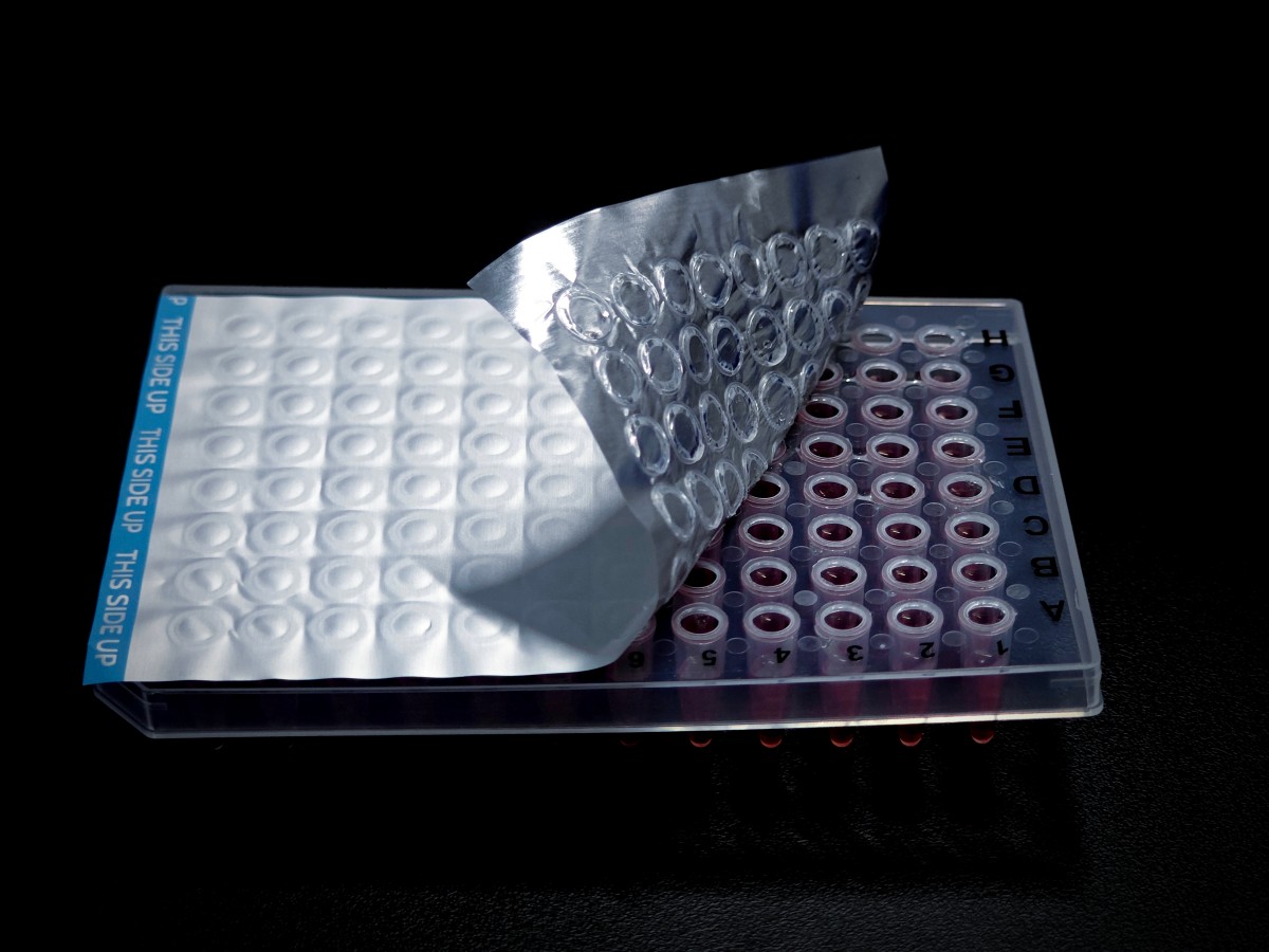 35μm铝箔热封膜 双边正面蓝色印刷