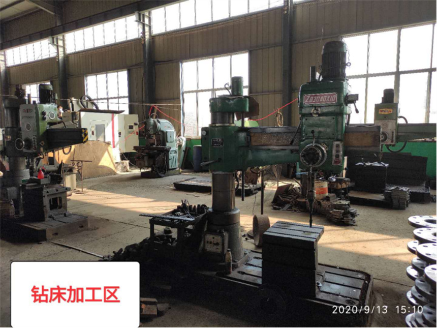 鉆床加工區(qū)