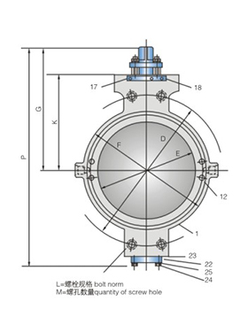 高性能对夹式美标蝶阀