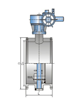 法兰式通风蝶阀