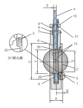 高性能对夹式美标蝶阀