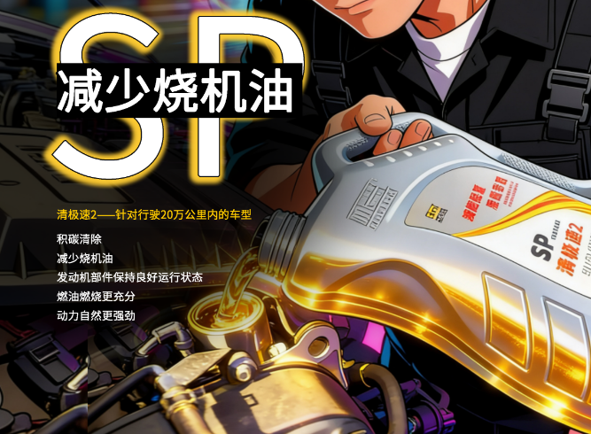 抑制清洗积碳，减少烧机油