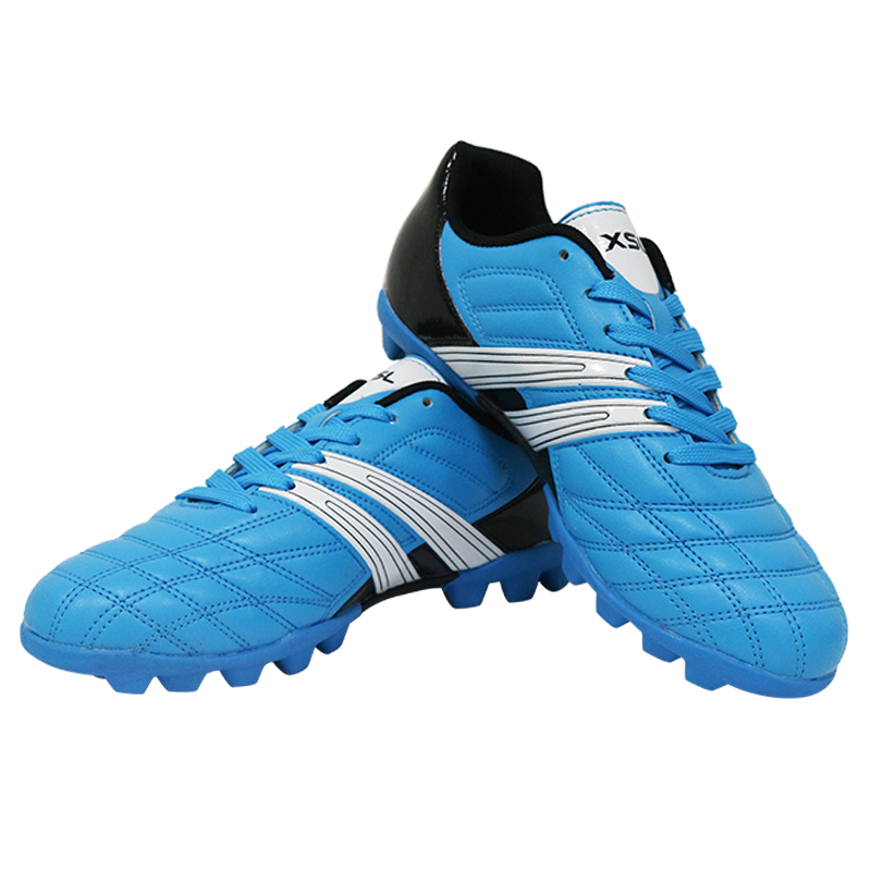 足球鞋 X-801(蓝/桔/黑)