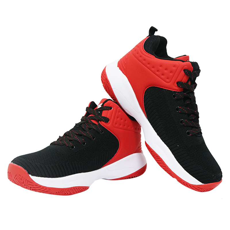 篮球鞋 X-011(黑/红)