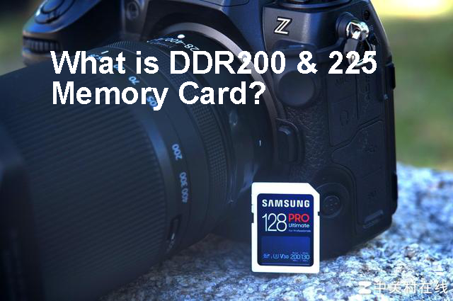 What is DDR200 & 225 memory card?