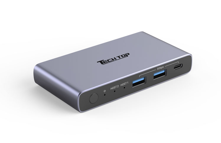 D1133A: USB3.2 5Gbps 5-in-1 Type C KVM Dock