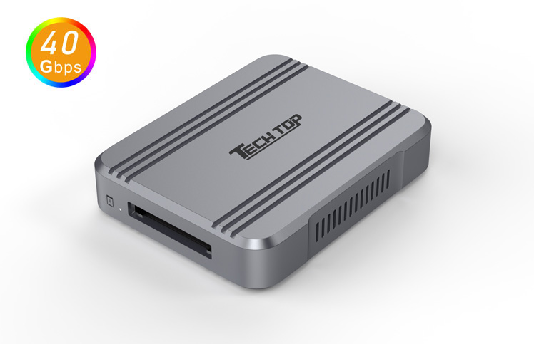 R1023A: USB 40Gbps Type C/F to CFexpress4.0 Type B Card Reader