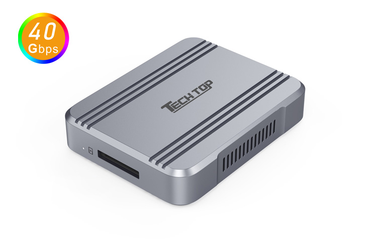 R1023B: USB 40Gbps Type-C to CFexpress 4.0 Type-A Card Reader