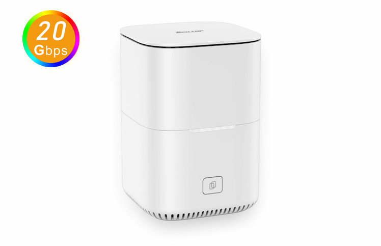 S1207B: USB3.2 Gen2*2 20Gbps Type-C to Dual M.2 PCIE NVME SSD Docking Station