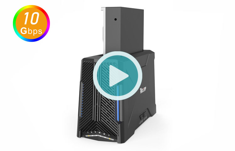 S1234A: The Combo Docking for M2 & SATA Drives