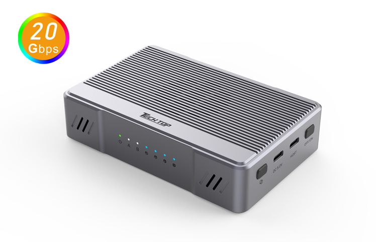 S1247A: USB 20Gbps to 2 Bay M.2 SATA or PCIe With RAID & Clone