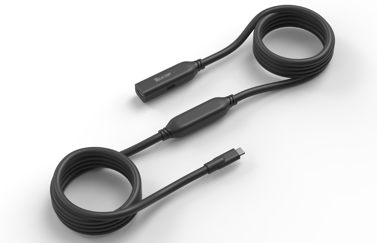 U1334A: USB3.2 5Gbps Type CM to CF Extension Cable 15M