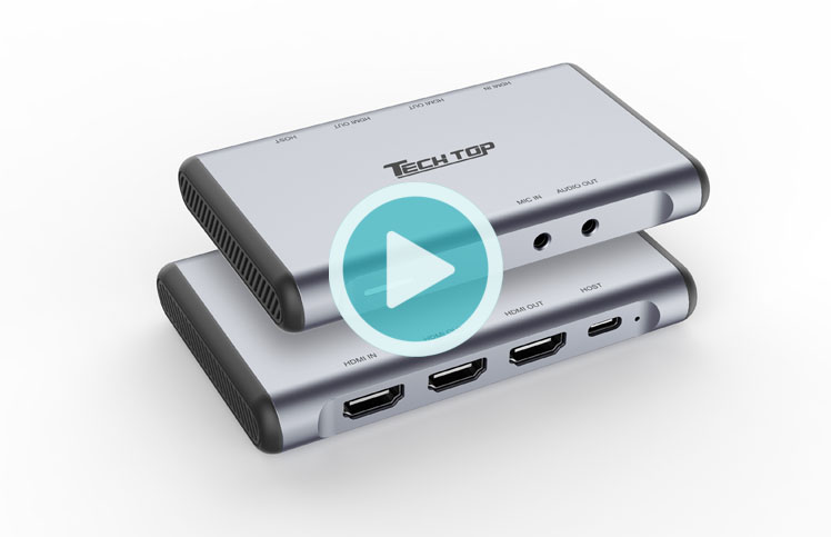 V1177A: 4K60Hz Video Capture with HDMI Loop-Out