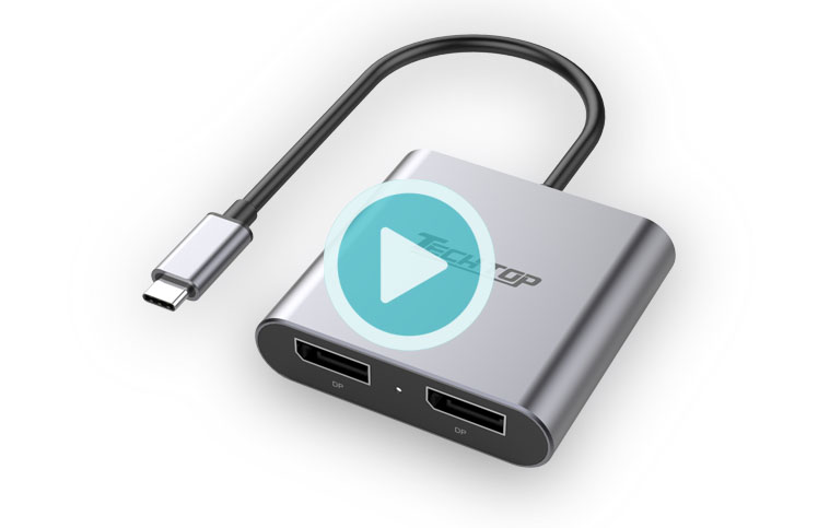 V1404A : USB-C Dual Display MST Converter Series