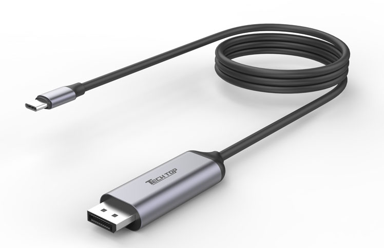 V1423C: 1.8M USB Type-C Male to DP Male 4K/8K@60Hz Converter