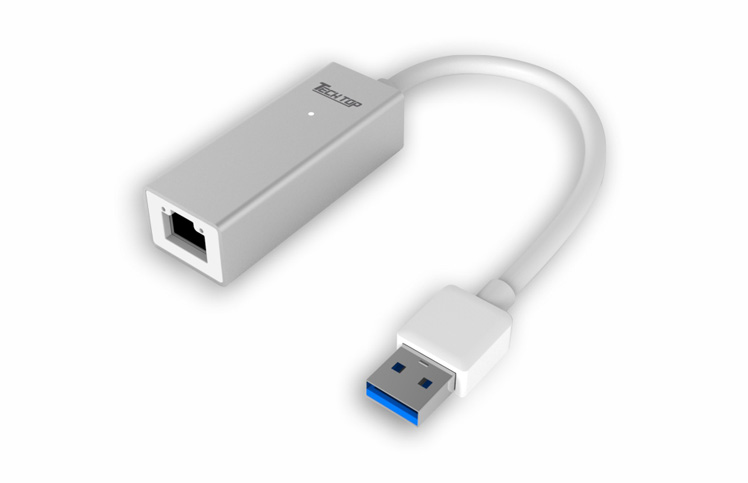 Y-3464: USB3.0 to Gigabit Ethernet Converter (Aluminum)