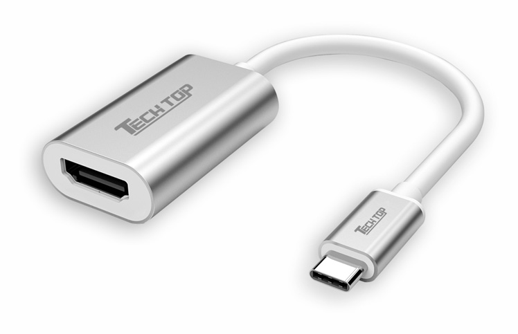 Y-6316: USB 3.1 Type-C to HDMI Converter (Aluminium)