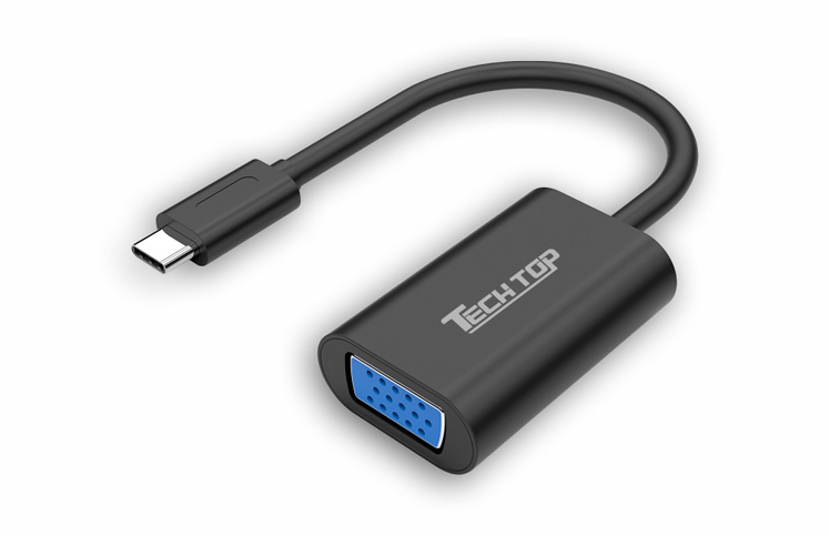 Y-6318: USB 3.1 Type-C to VGA Converter