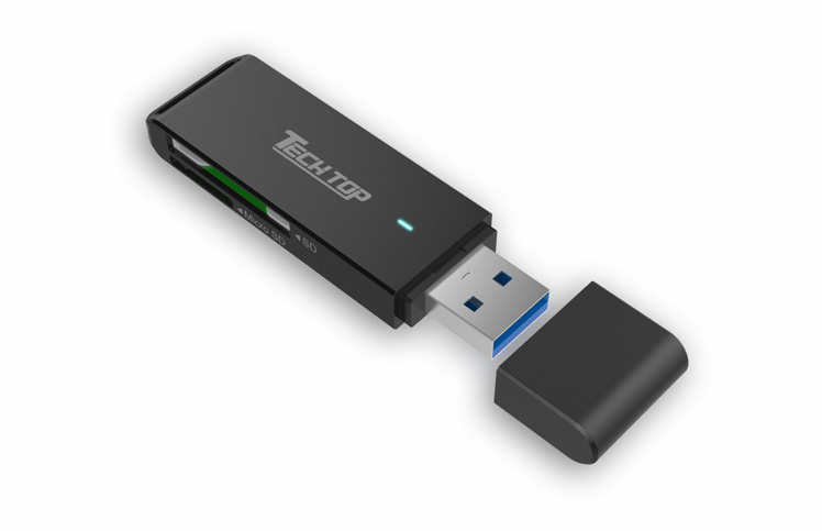 Y-9327A: USB3.0 SD / Micro SD Card Reader