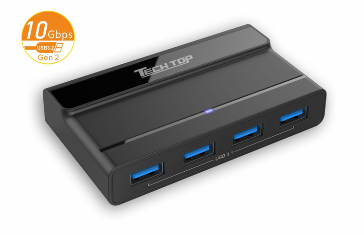 Y-HB08003: USB3.1 Gen2 Type-C 4-Port HUB