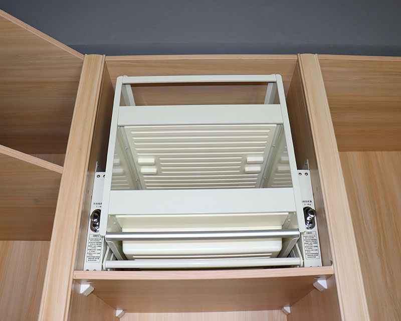 HOFFNUNG 厨房橱柜衣柜加深吊柜拉篮升降柜下拉高身柜收纳篮物架