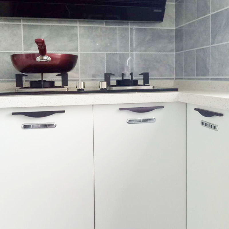 椭圆形橱柜透气孔盖衣柜鞋柜通风孔透气网排气网厨柜门孔装饰盖