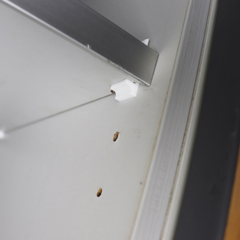 活动塑料层板托 隔板销 橱柜卡扣层板钉衣柜隔板托钉 暗藏暗装