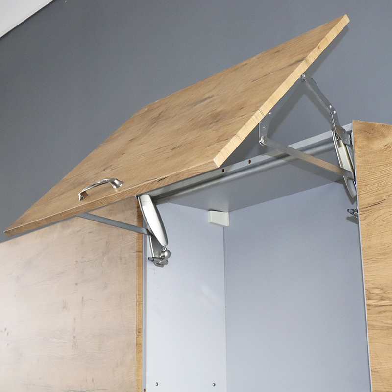 斜上翻门支撑 橱柜门气动气压杆撑架 重型柜门支撑杆阻尼缓冲撑铰