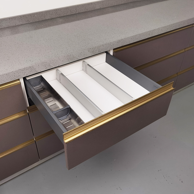 HOFFNUNG厨房橱柜抽屉分割收纳分隔分格片隔板隔档隔离自由组合隔条