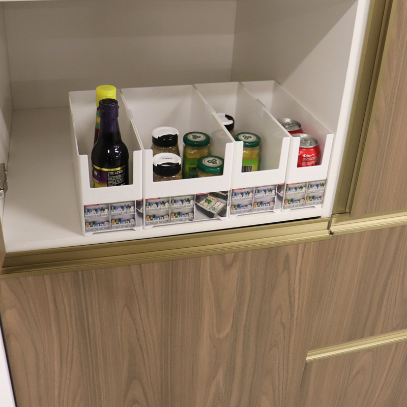 杂物收纳筐桌面收纳盒抽屉式家用厨房浴室整理盒零食储物篮长方形