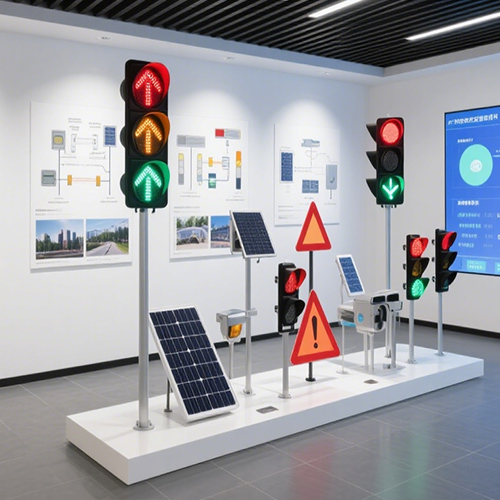 Solar Traffic Light