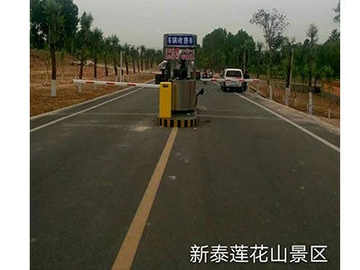 莲花山不锈钢岗亭