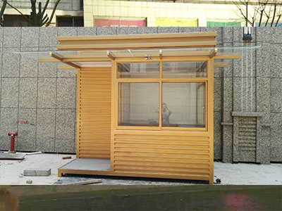 肥城城市不锈钢岗亭