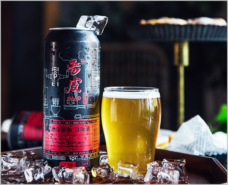 老皮精酿白啤酒