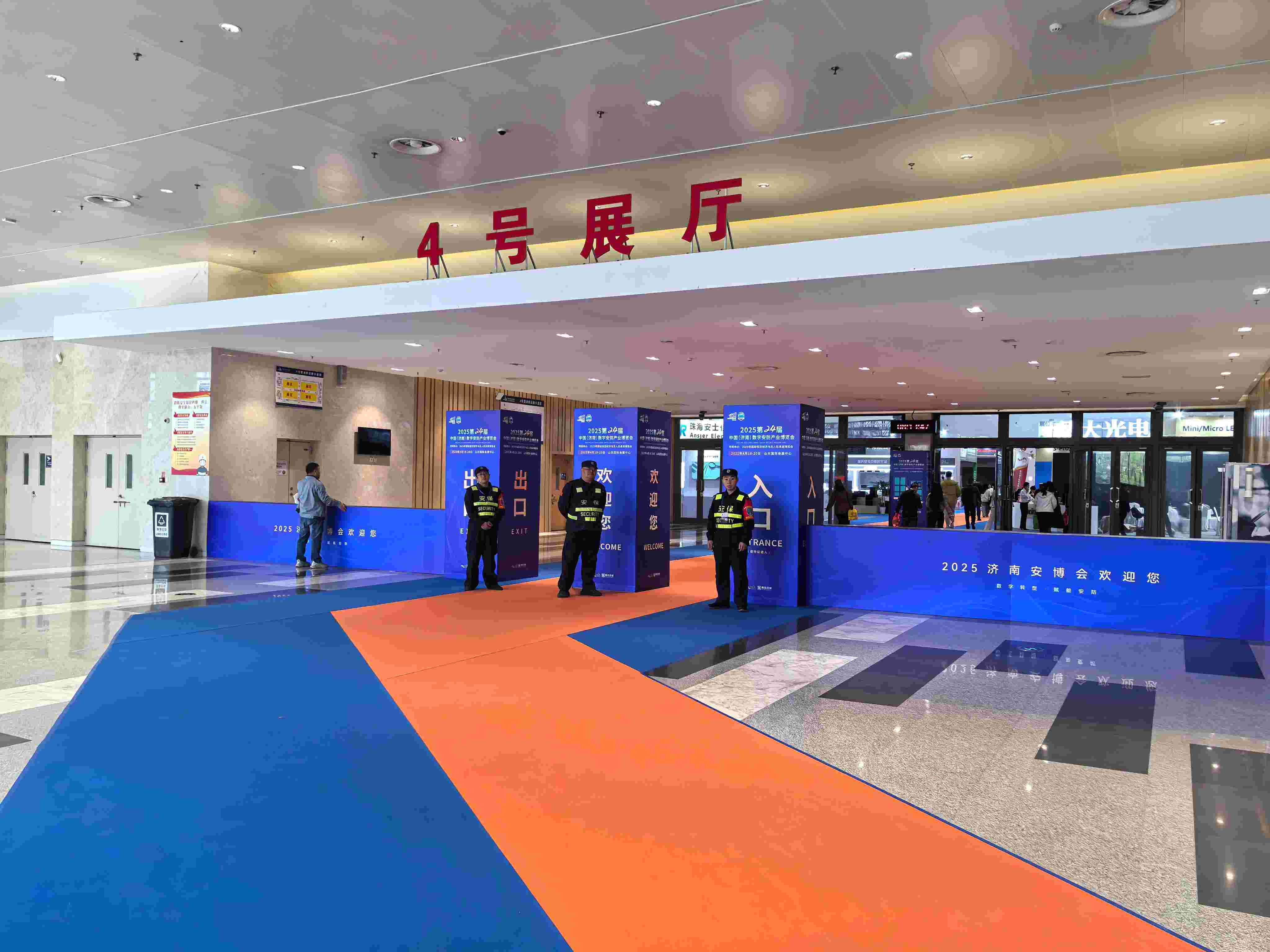 国威2025年济南安博会图片 国威2025年济南安博会图片