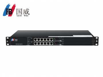 国威HB100-48FXS,IAD,综合接入网关,语音电话分机网关,分机汇聚转换