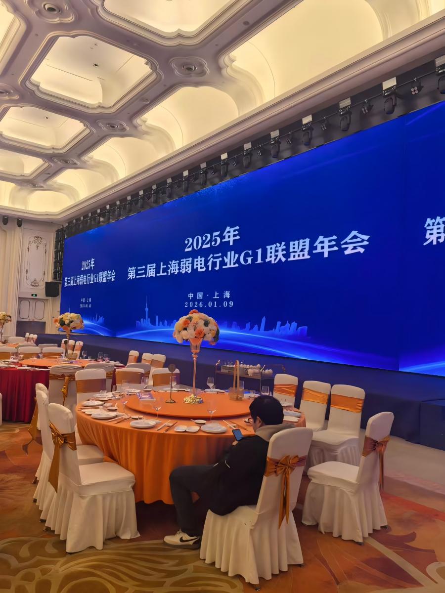 国威第三届上海弱电行业G1联盟年会展会图片