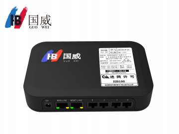 国威HB100-4FXS,模拟分机电话网关,IPPBX网关,IAD,模拟电话传真