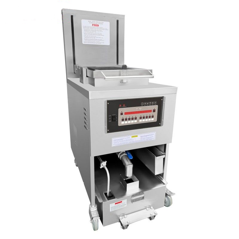 8头电热开口炸炉