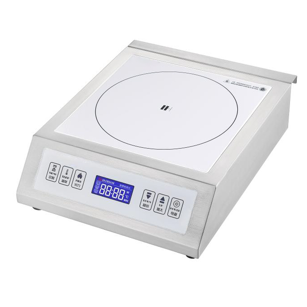 3500W 商用电磁炉 台式平炉触摸白色款